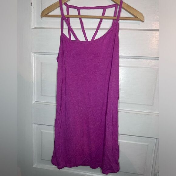 Chaser Strappy Pink Tank Top Size Medium - Picture 1 of 6